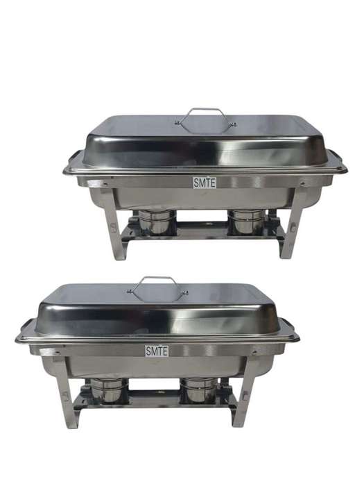SMTE Super Chef Chafing Dish - 16 Litre Set of 2 with keychain