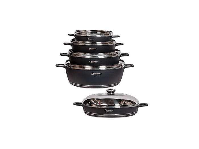 SMTE Dessini Non Stick 10 Pieces Set with keychain