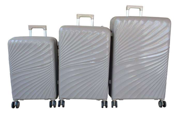 SMTE Unbreakable 3-Piece Luggage Set - Hard-Shell Design,Spinner Wheels,TSA Lock with keychain