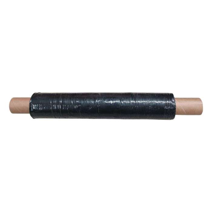 SMTE 10 Micron Pallet Wrap: Durable, Lightweight Stretch Film - Black with keychain