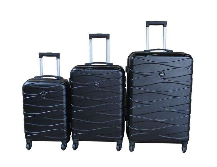 SMTE Gaily Hard-Sided Luggage Set with Spinner Wheels with keychain