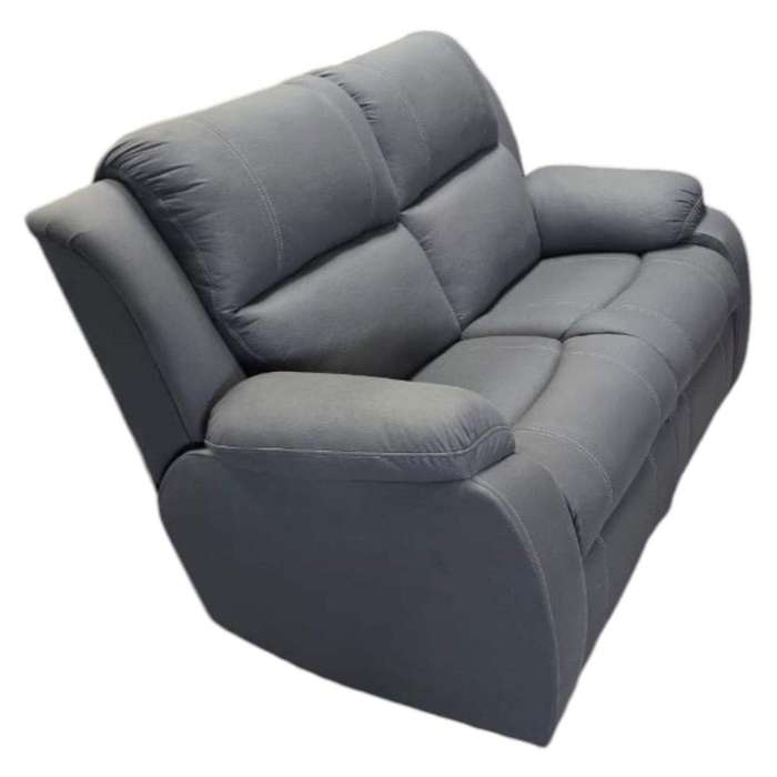 SMTE-Stylish and Sustainable Leather Couch - Grey with keychain