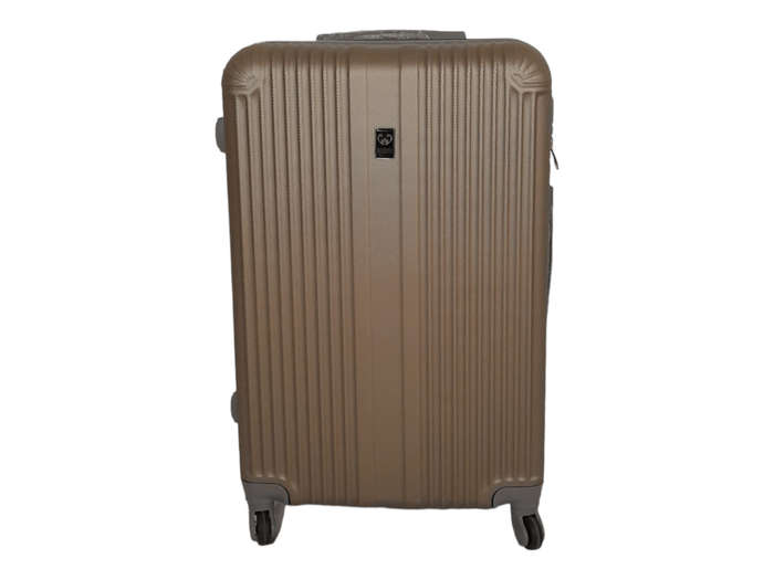 SMTE -Quad Wheel Quality Travel Ware 1 Piece - ALIN-Gold - 55 cm with keychain