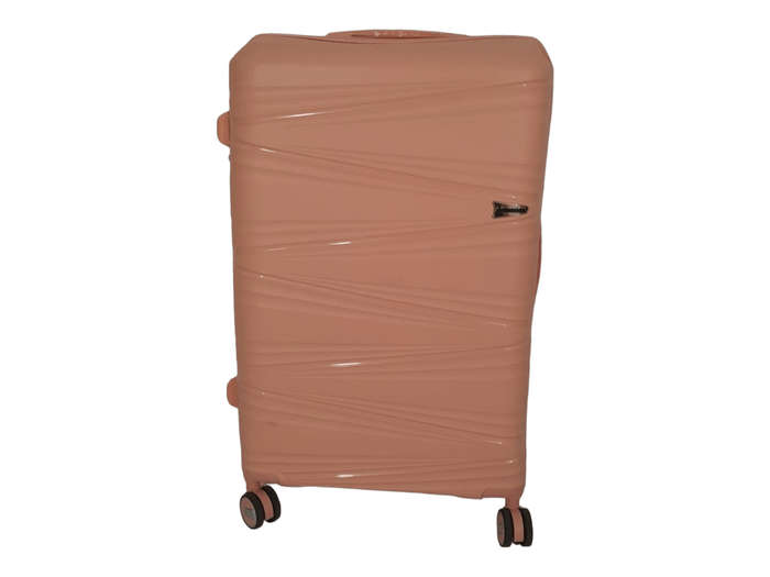 Smte- Acesa Hard Shell Elite UBN Suitcase 1 piece-Pink - 55 cm with keychain