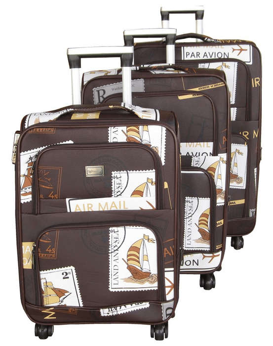 SMTE Mooistar Trolley Case Set with keychain