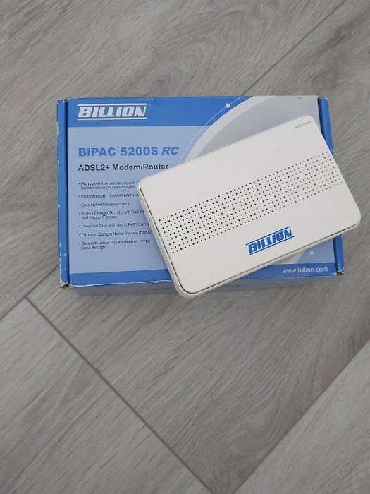 MODEM ROUTER NO WIFI BILLION