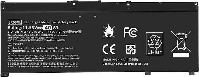 BAT HP PAV 15-CX 15-CX0020 40WH (B132)