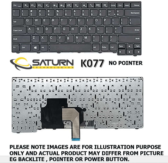 LT KB LENOVO T460S, T460P, X270,(K077)
