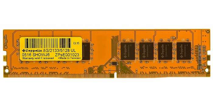 8G DDR4 2666 DESKTOP ZEPPLIN RAM