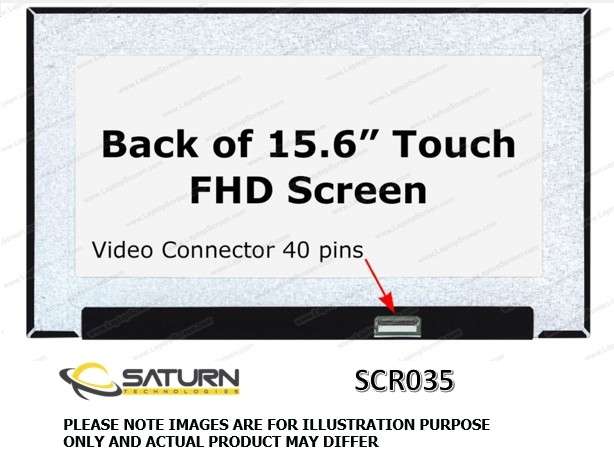 15.6" LCD 1920X1080 40 PIN NO LIP(SCR035