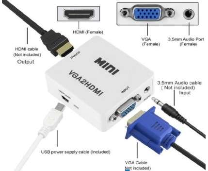 VGA TO HDMI BOX (HD027)