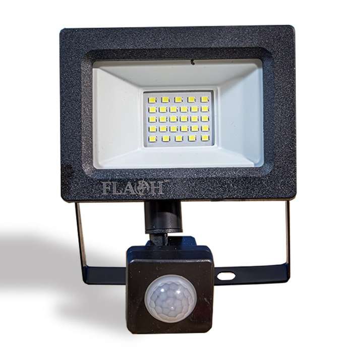 FLASH LED Floodlight with Daylight Sensor 6000K