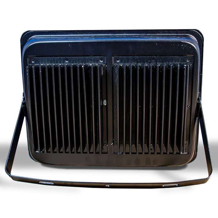 FLASH High Power Slim LED 400W Floodlight Daylight 6000K Matt Black
