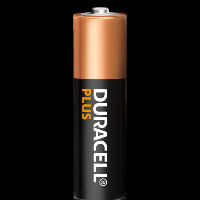 DURACELL Plus Aa Alkaline Batteries, 1.5v Lr6 Mn1500 - 12 Pack