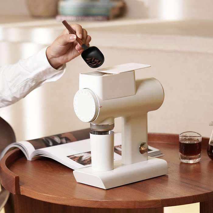 TIMEMORE Sculptor 064S Espresso+ Grinder Flat Burr White