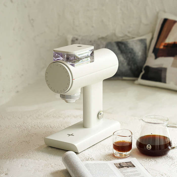 TIMEMORE Sculptor 078 Electric Grinder Turbo Burr White