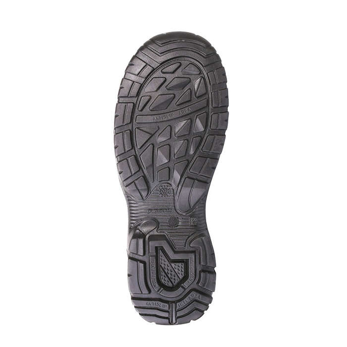 PATRIOT Patrol 8-Inch Safety Soft Toe Boots Padded Black