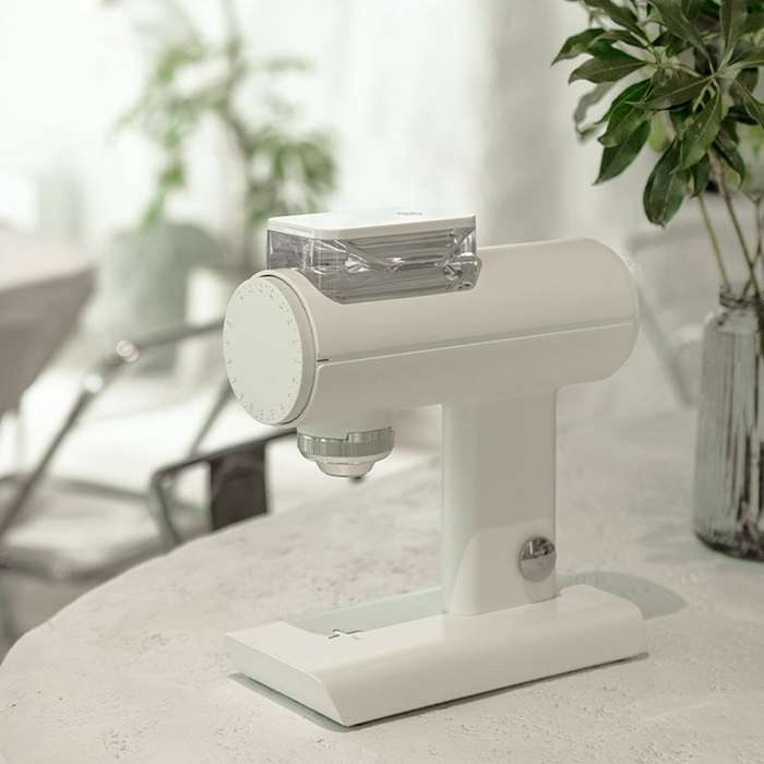 TIMEMORE Sculptor 078 Electric Grinder Turbo Burr White