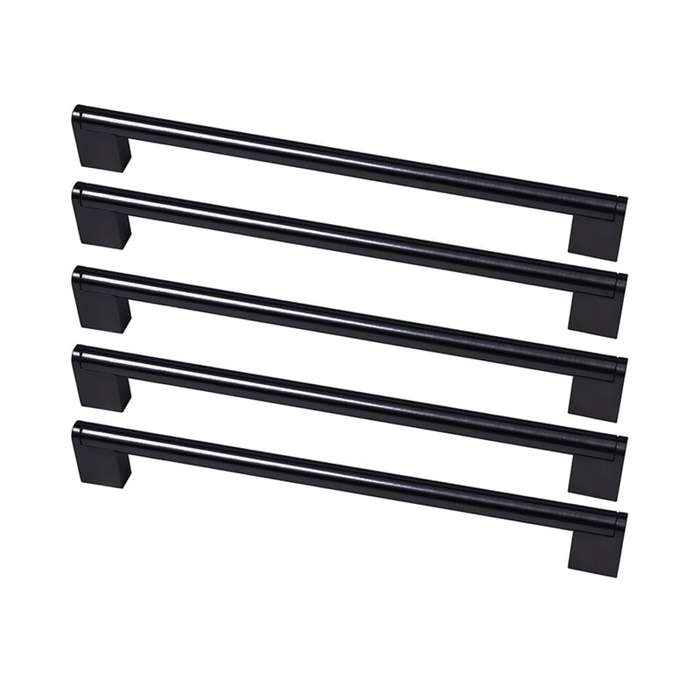ROCO Cupboard Handle Aries Matt Black 160mm ( 5 Pack )