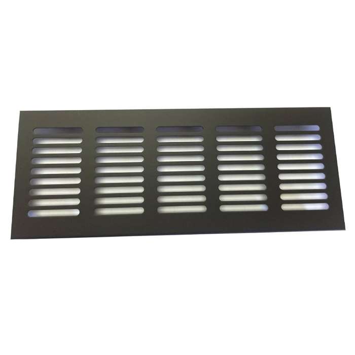 ROCO Aluminum Airvent  Black 200mm x 80mm