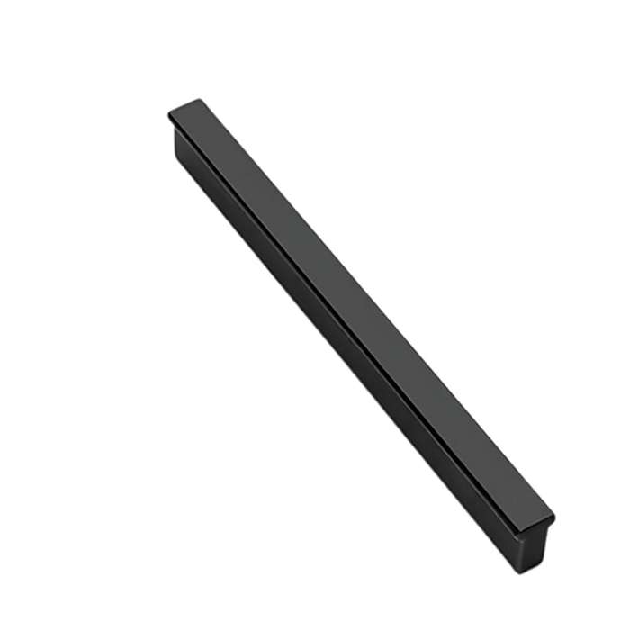 ROCO T Strip Cupboard Handle Brushed Matt Black 300mm