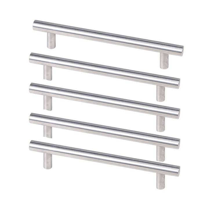 ROCO Cupboard Handle Bar Hollow Stainless Steel 288mm x 12mm ( 5 Pack )