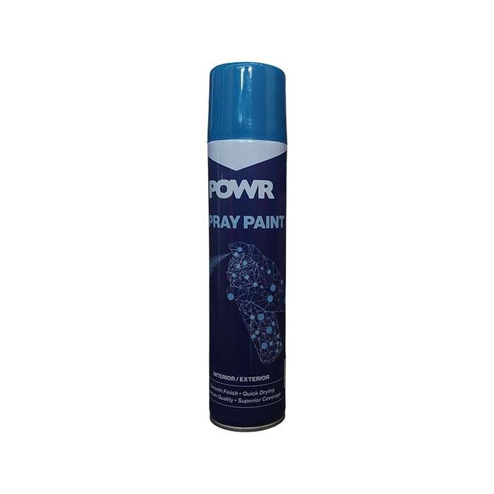 Powr Spray Paint STD 300ml Tin Blue Navy