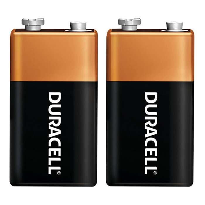DURACELL Battery Plus 9v Rectangular 2's Dur109