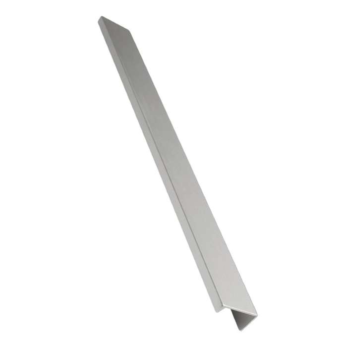 ROCO Cupboard And Drawer Handle Cover Matt Silver 96mm