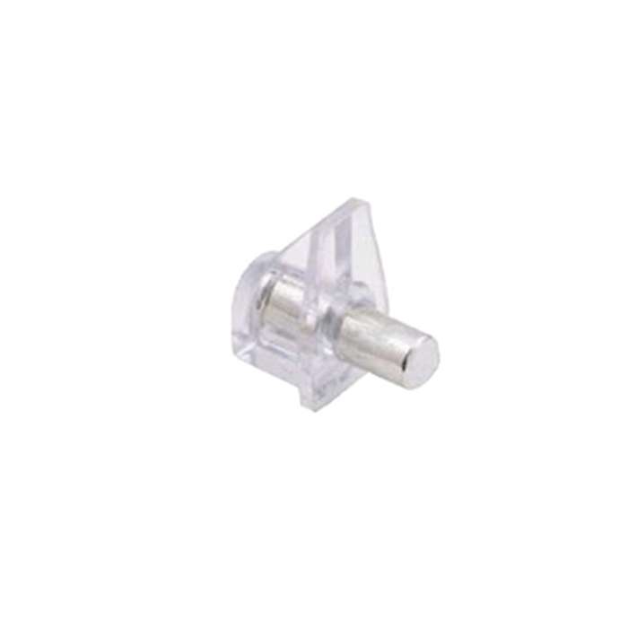 ROCO Prepack Shelf Support Clear With Steel Pin ( 10 Per Pack )