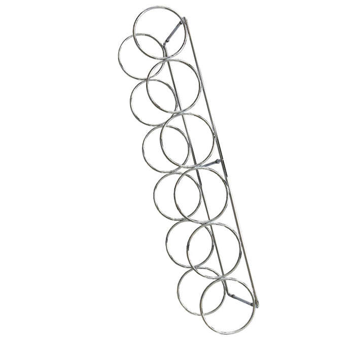 ROCO Wine Bottle Holder 6 Ring Chrome