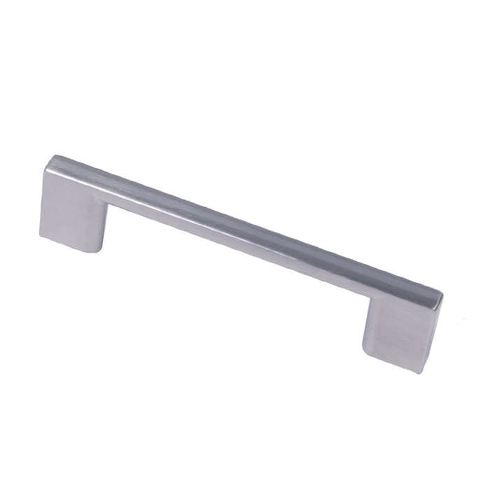 ROCO Neptune Aluminium Cupboard Handle Brushed Nickel 96mm