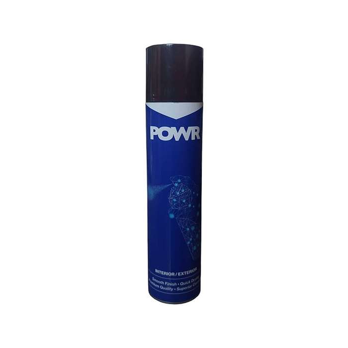 POWR Spray Paint STD 300ml Tin Brown Dark