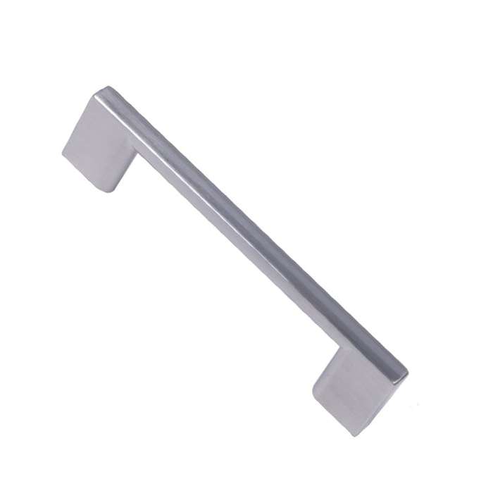 ROCO Neptune Aluminium Cupboard Handle Brushed Nickel 96mm