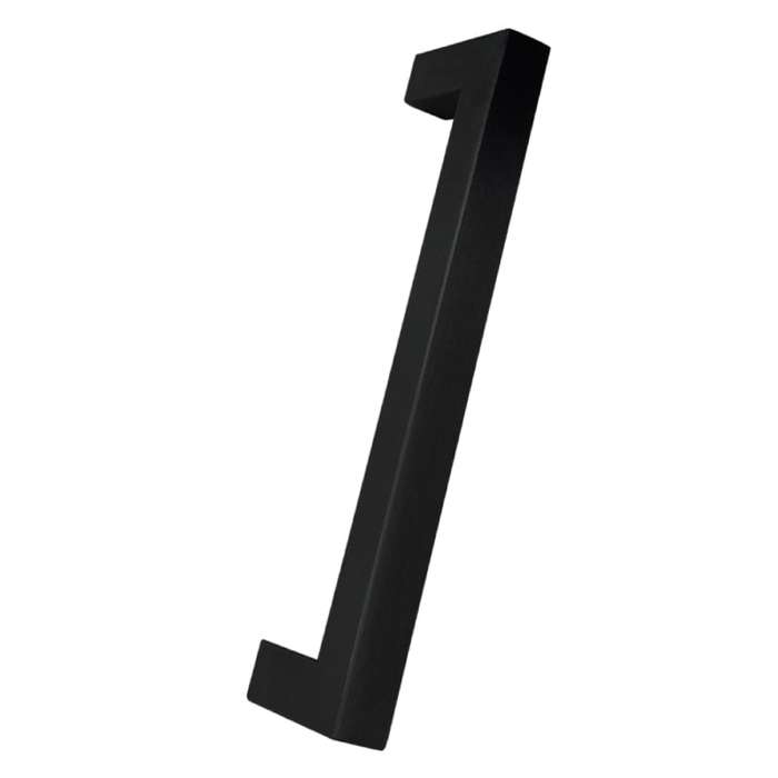 ROCO Cupboard Handle Bar Hollow Square Matt Black 288mm
