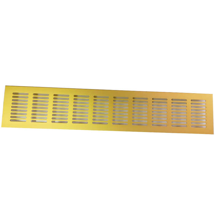 ROCO Aluminum Airvent Gold 400mm x 80mm