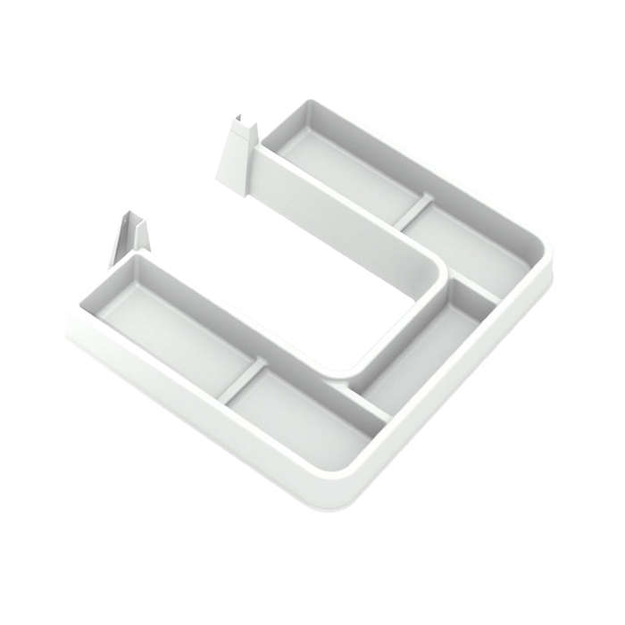 ROCO Onda Undersink Vanity Tray White