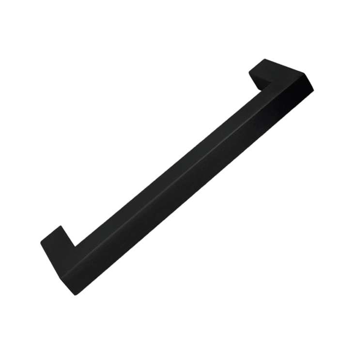 ROCO Cupboard Handle Bar Hollow Square Matt Black 192mm