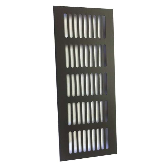 ROCO Aluminum Airvent  Black 200mm x 80mm