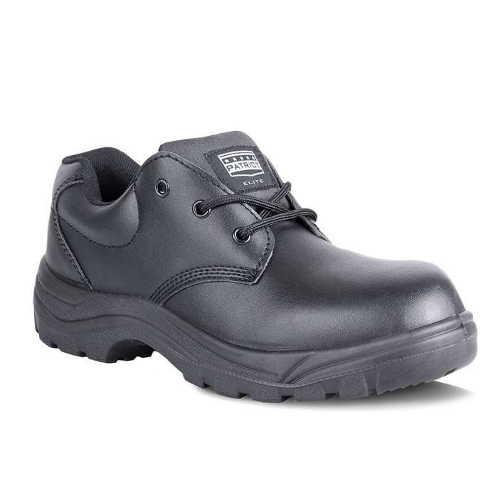 PATRIOT Elite Safety Shoes Ankle Support Padded Black