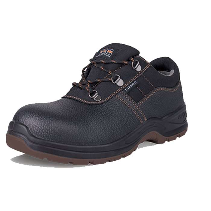 DOT Cobalt Safety Shoe Oil/Acid Steel Toe Black