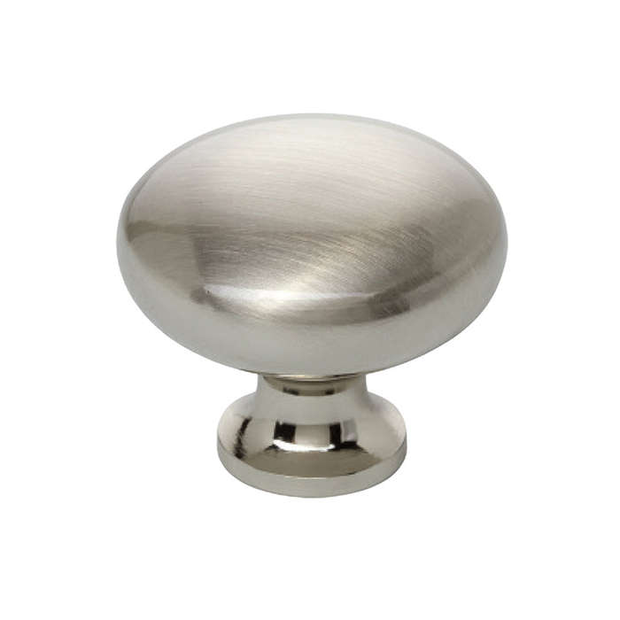 ROCO Small Base Drawer Knob Satin Chrome 32mm