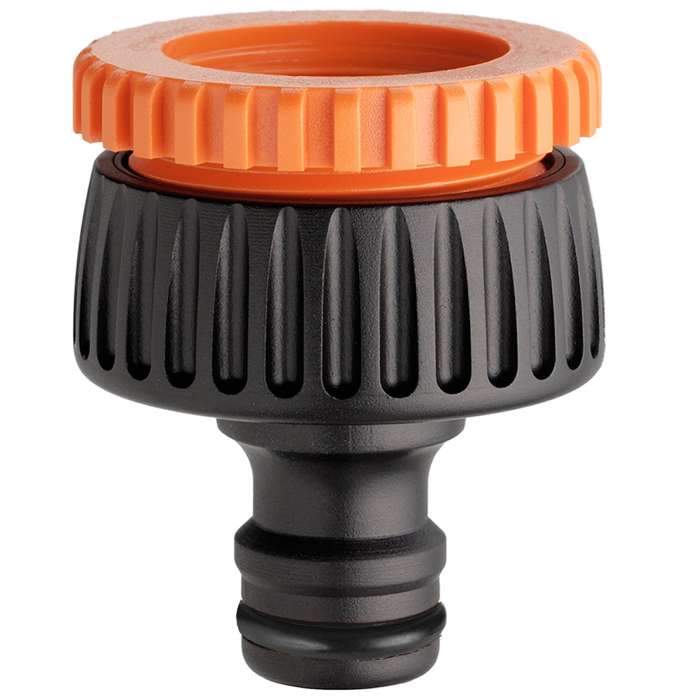CLABER Multi Thread 1" & 3/4" Tap To Click Connector 40 Pack