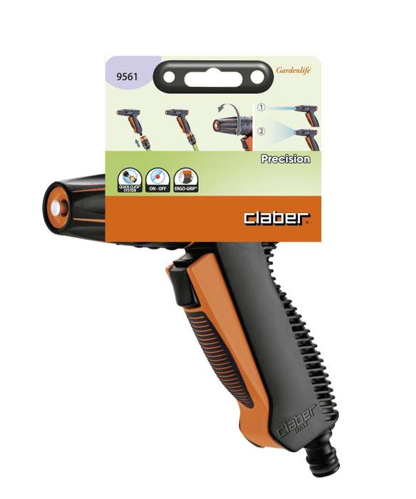 CLABER Precision Sprayer Pistol With Adjustable Nozzle & Flow Regulation