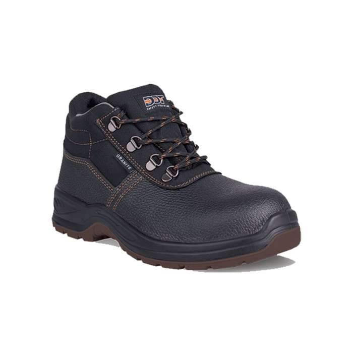 DOT Safety Boot Granite Oil And Acid Steel Toe Black SABS