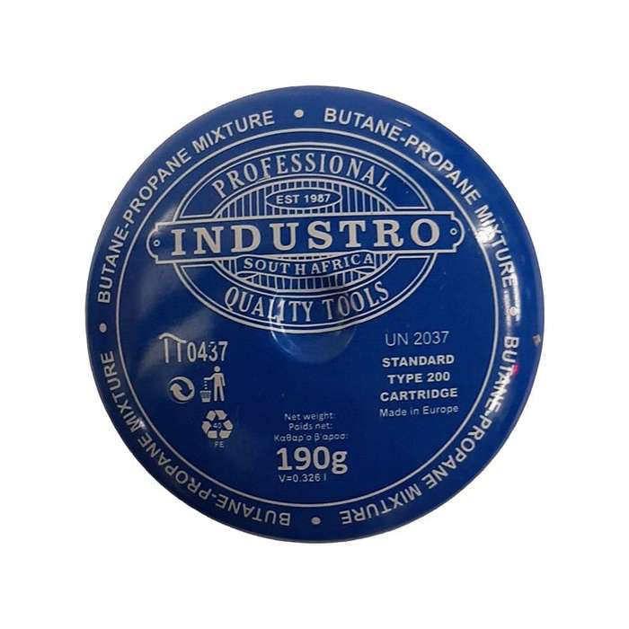 INDUSTRO Butane Cartridge 190gr