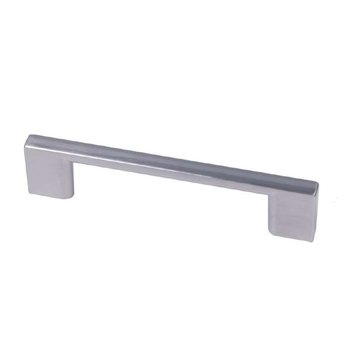 ROCO Neptune Aluminium Cupboard Handle Brushed Nickel 96mm