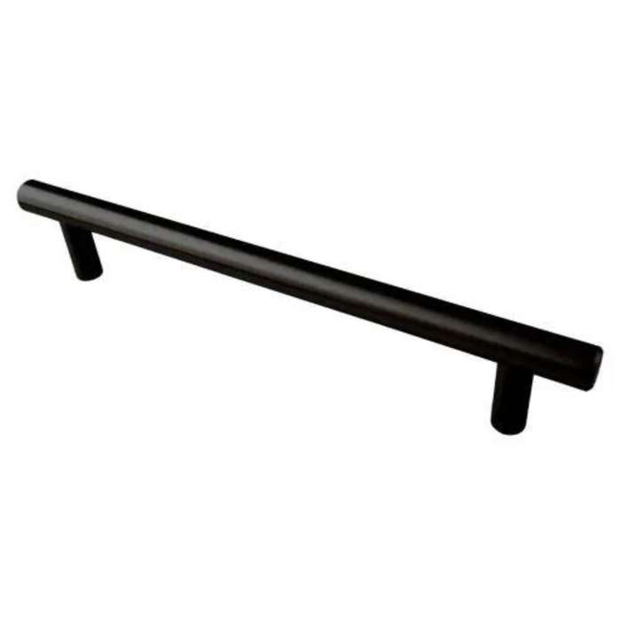 ROCO Cupboard Handle Bar Hollow Black 256mm x 12mm