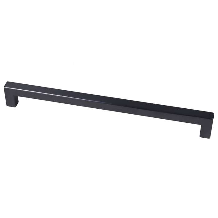 ROCO Cupboard Handle Bar Hollow Square Matt Black 160mm