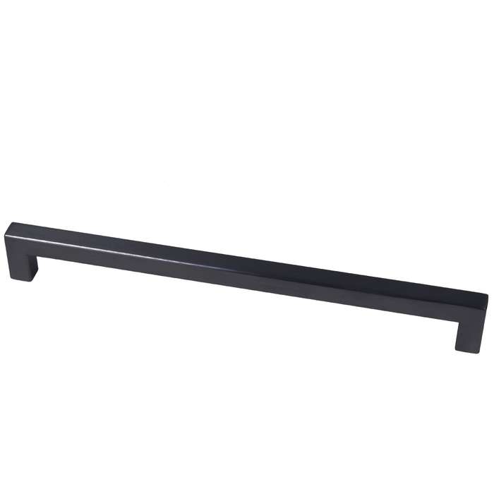 ROCO Cupboard Handle Bar Hollow Square Matt Black 288mm